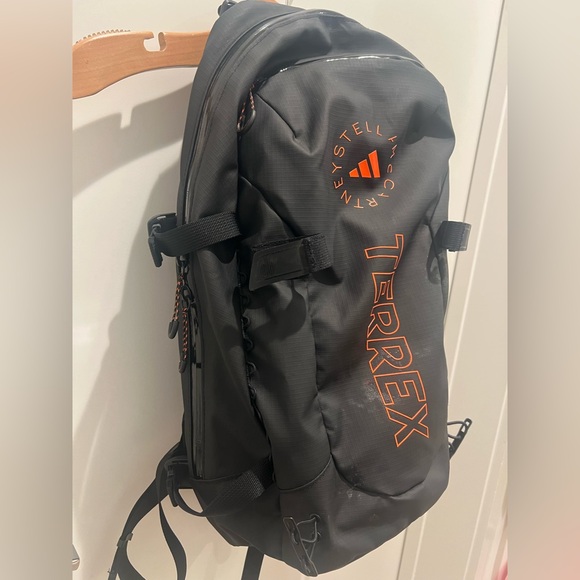 Adidas by Stella McCartney Terrex Black and Orange Backpack - Picture 7 of 15